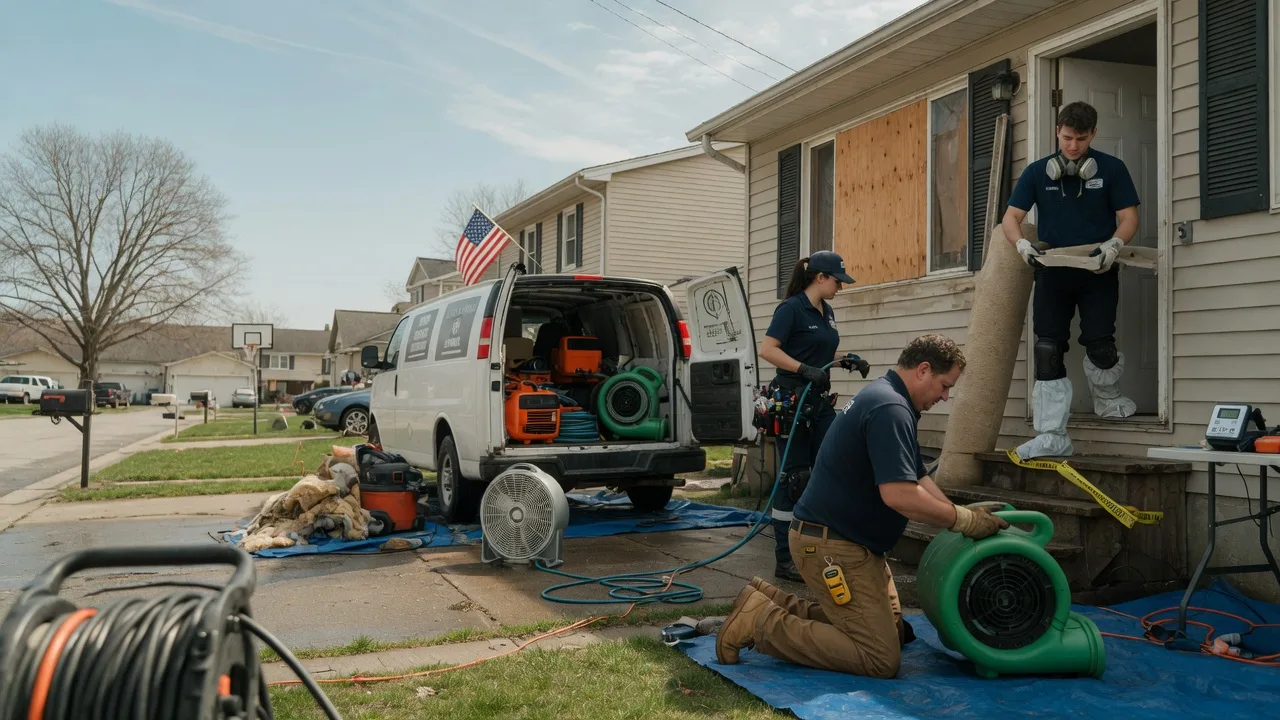 Water Damage Restoration in Pimento, IN near me